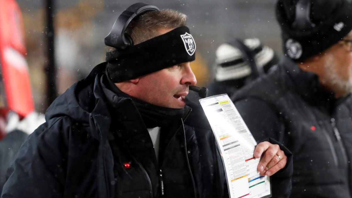 Las Vegas Raiders coach Josh McDaniels