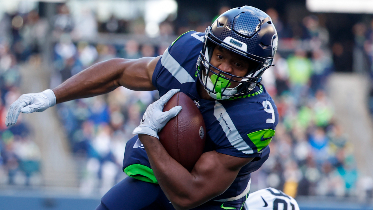 Seattle Seahawks running back Ken Walker III