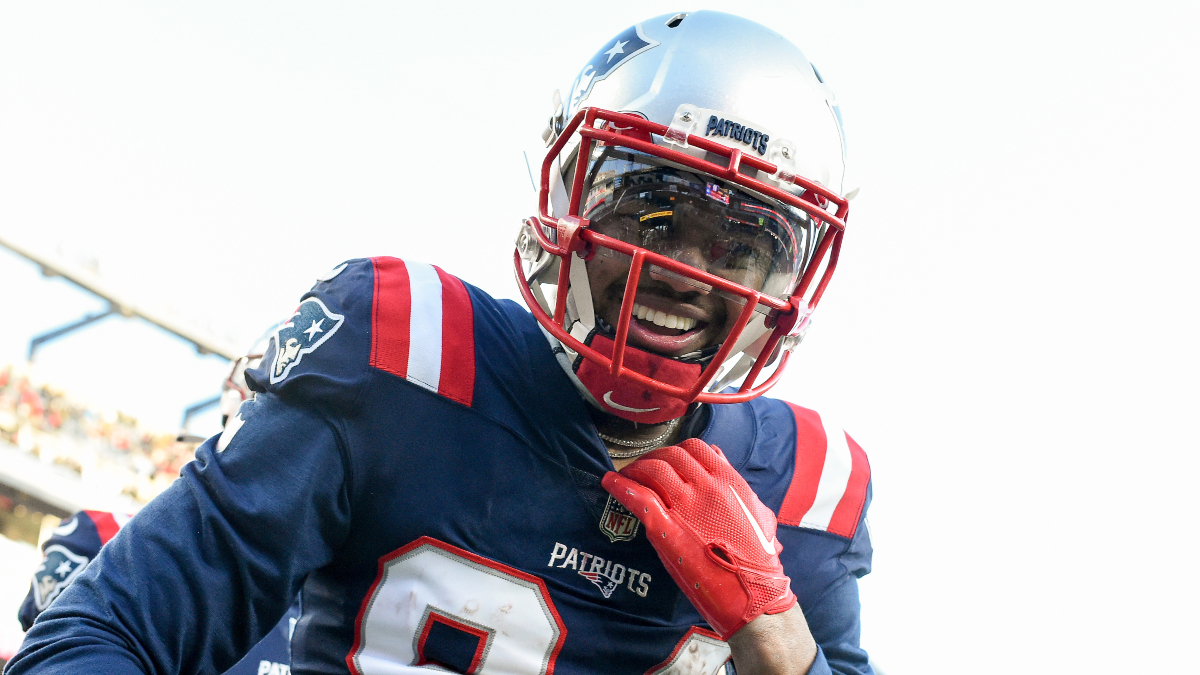 New England Patriots wide receiver Kendrick Bourne