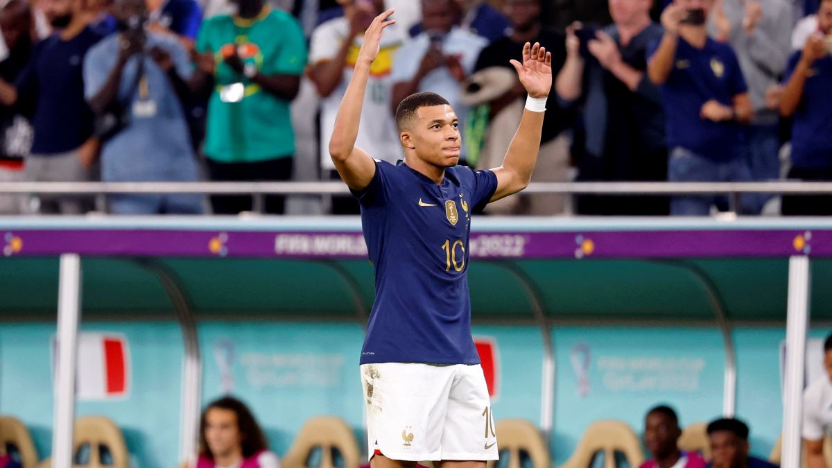 France forward Kylian Mbappe