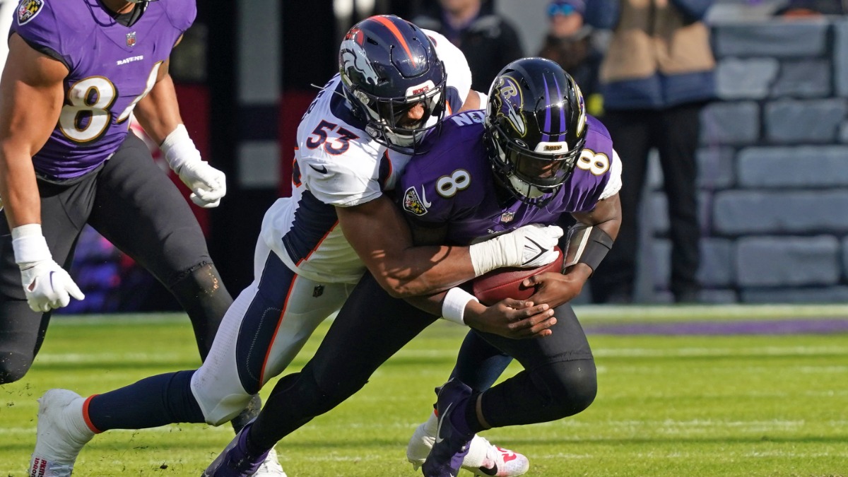 Baltimore Ravens quarterback Lamar Jackson