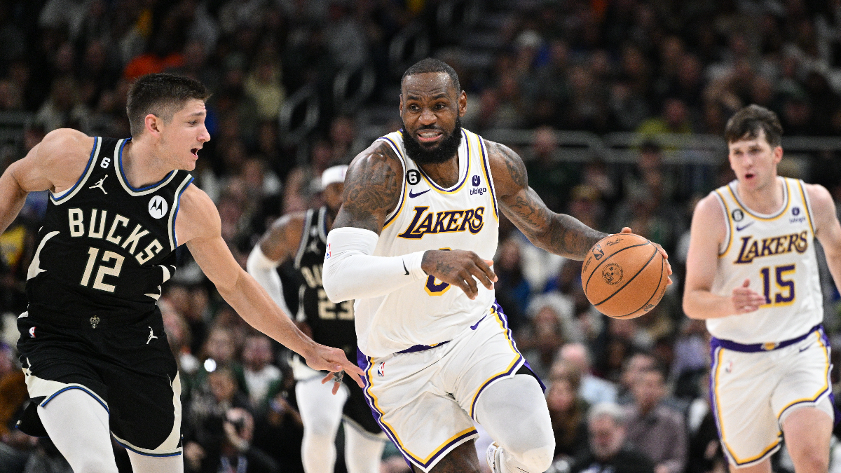 Los Angeles Lakers forward LeBron James