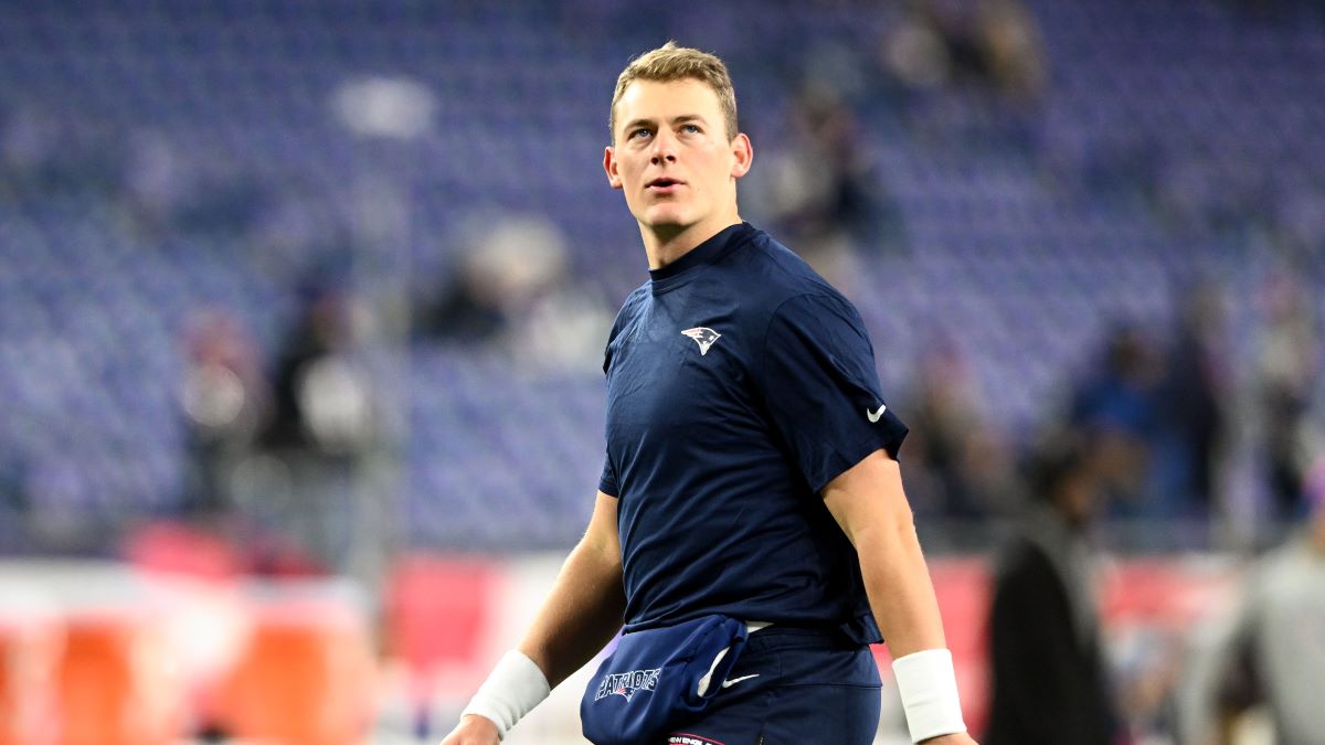 New England Patriots quarterback Mac Jones