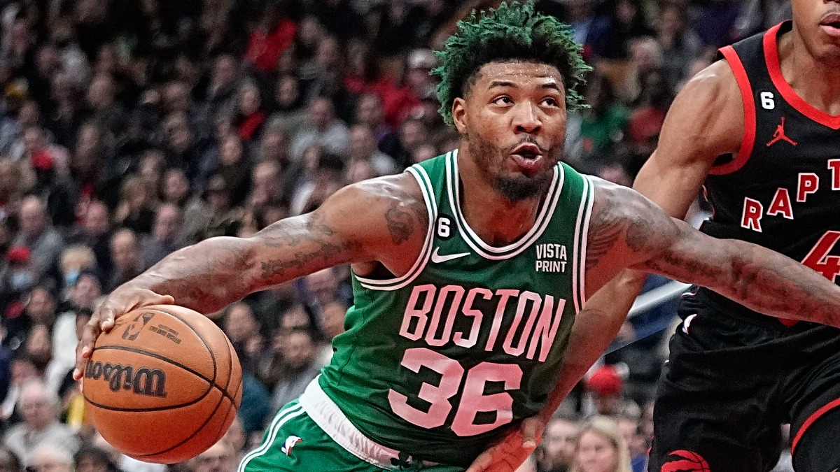 Boston Celtics guard Marcus Smart