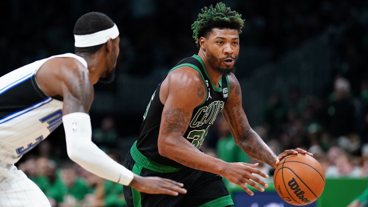 Boston Celtics guard Marcus Smart