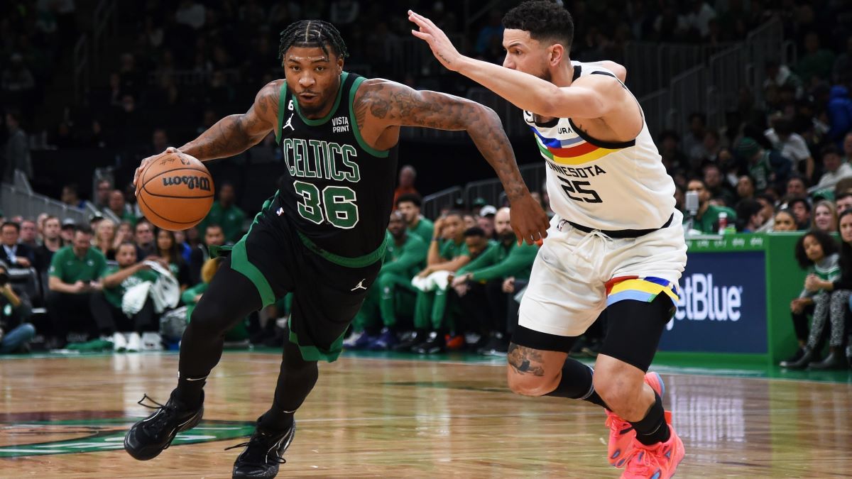 Boston Celtics guard Marcus Smart