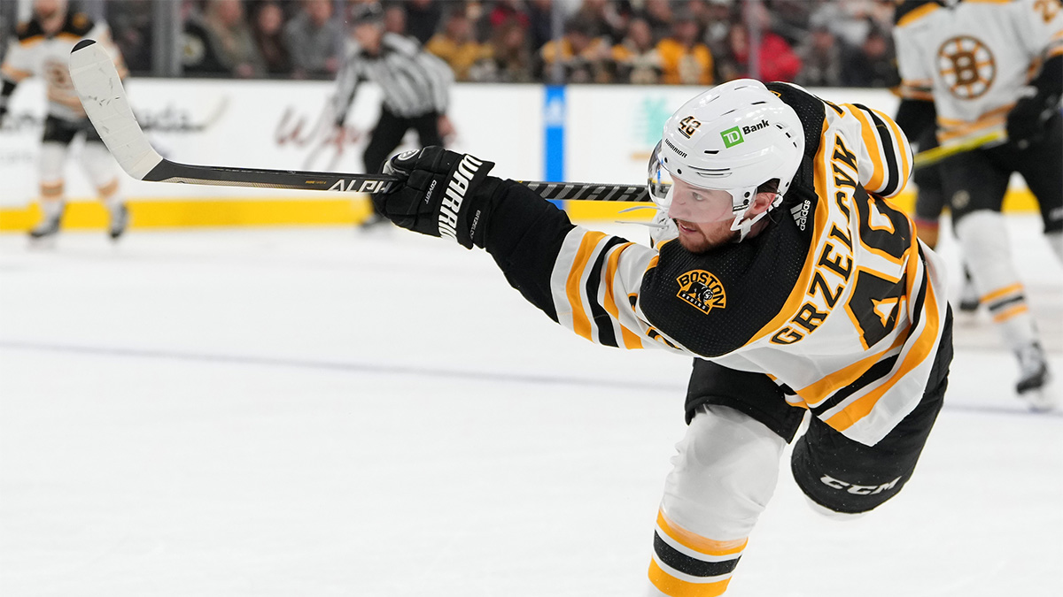 Boston Bruins defenseman Matt Grzelcyk