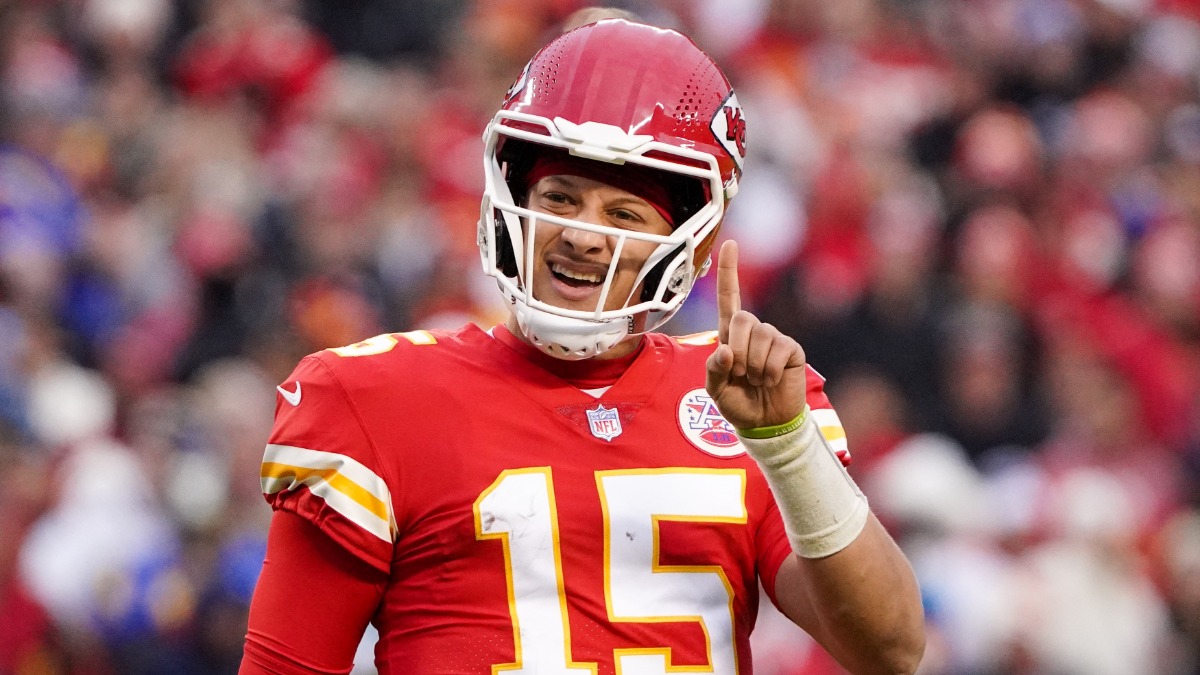 Kansas City Chiefs quarterback Patrick Mahomes