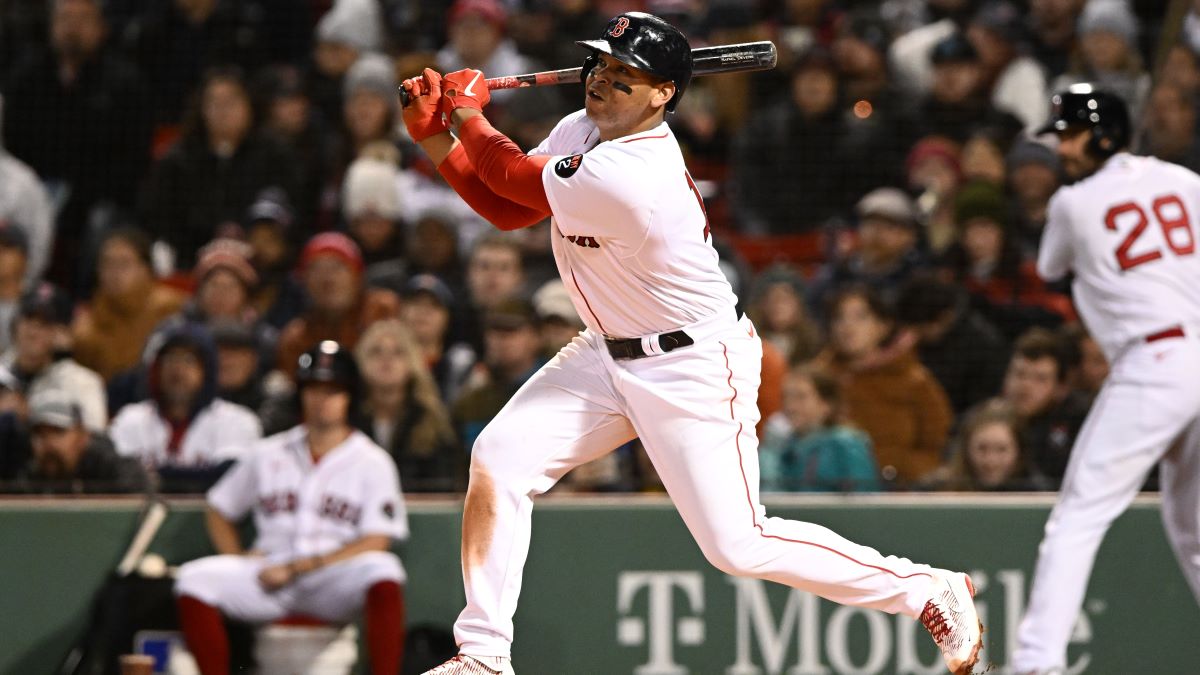 Boston Red Sox third baseman Rafael Devers