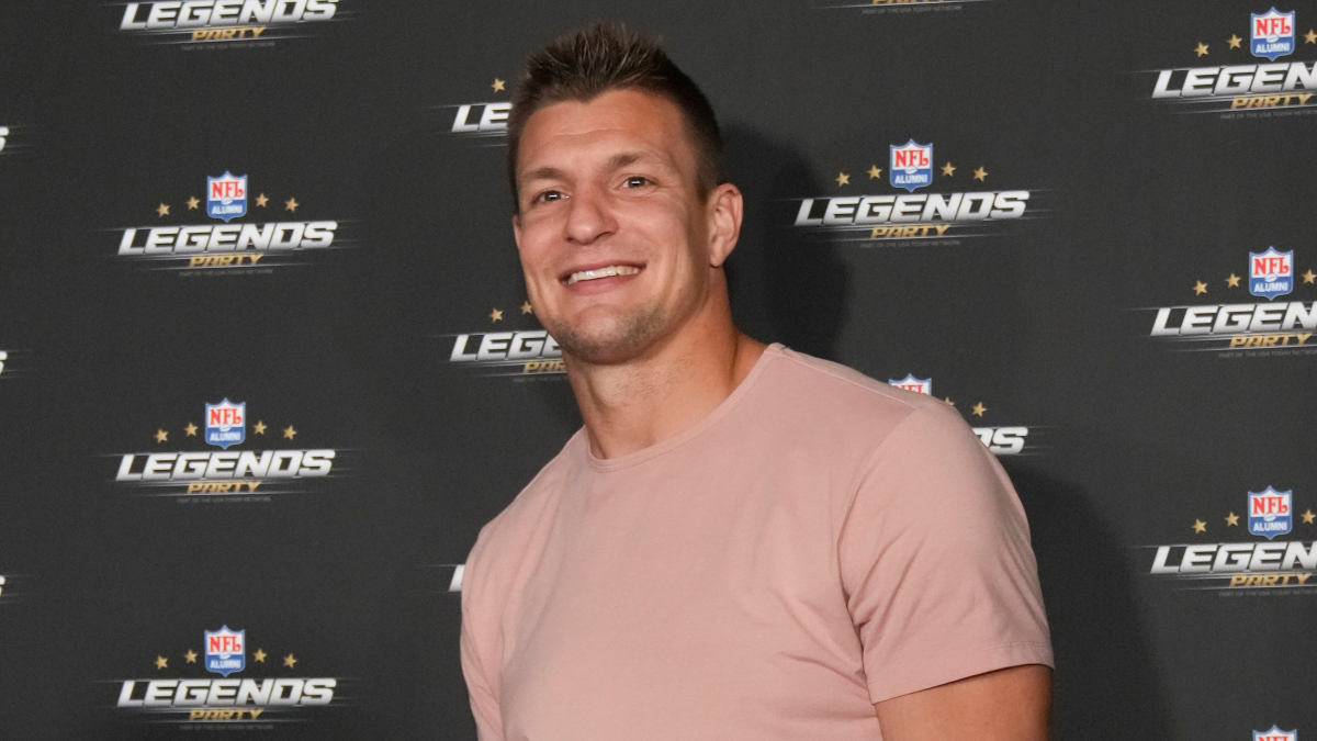 Former NFL tight end Rob Gronkowski
