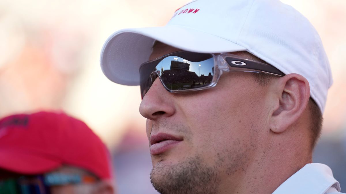 Retired tight end Rob Gronkowski