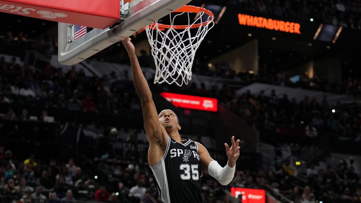 San Antonio Spurs guard Romeo Langford