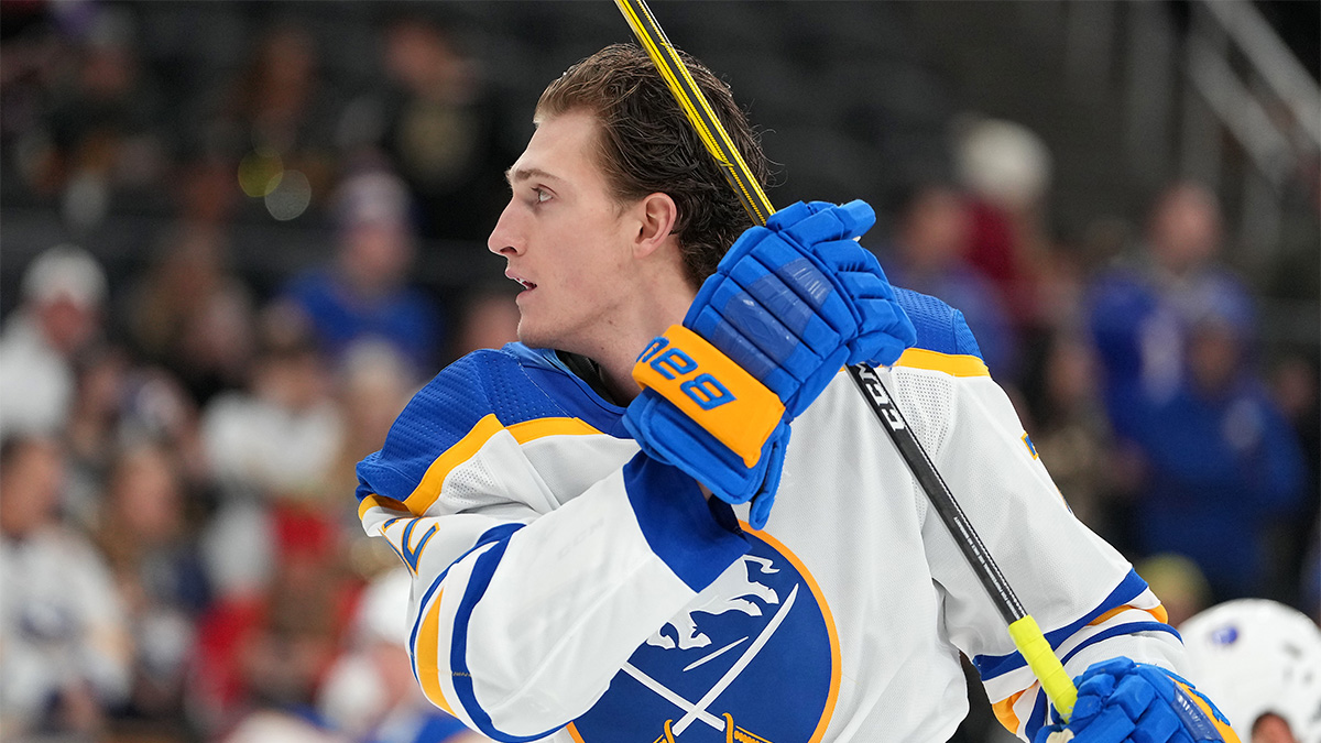 Buffalo Sabres forward Tage Thompson