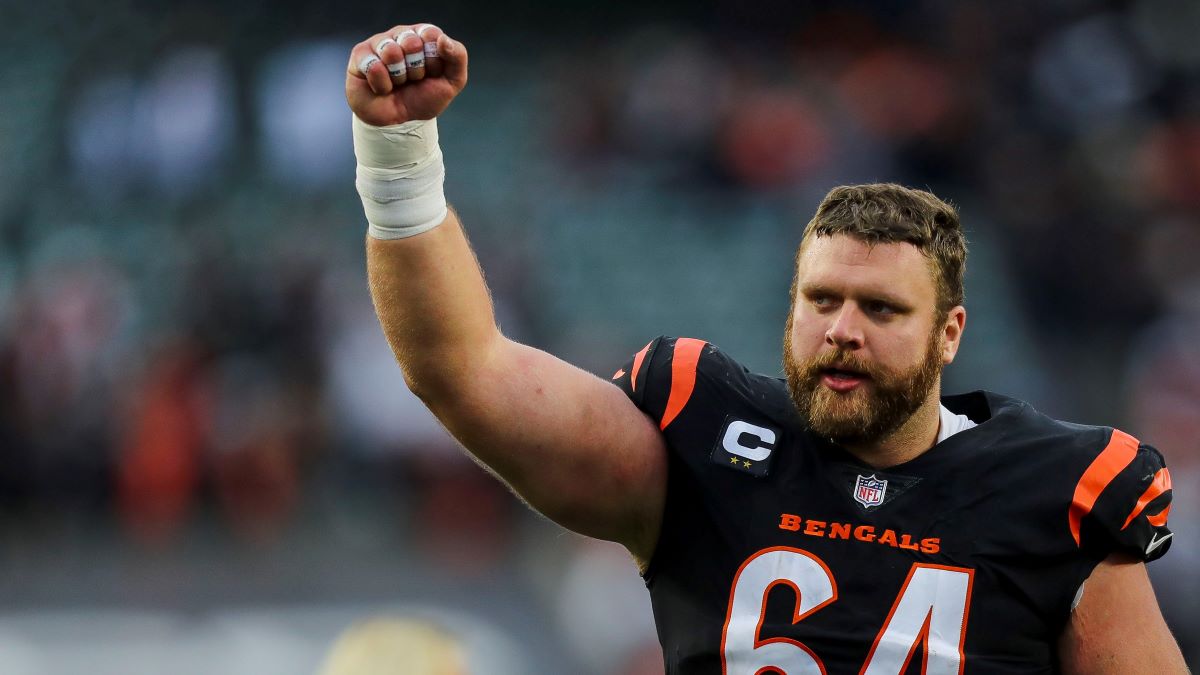 Cincinnati Bengals offensive lineman Ted Karras