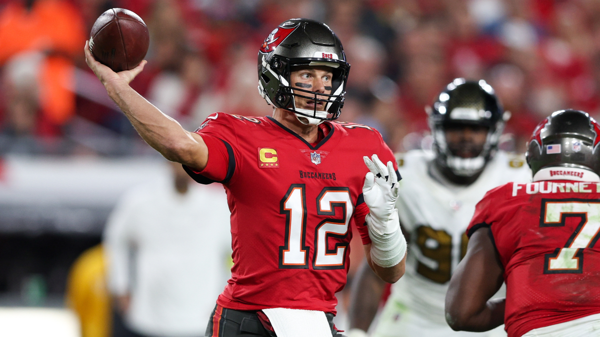 Tampa Bay Buccaneers quarterback Tom Brady