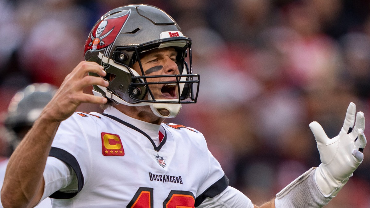 Tampa Bay Buccaneers quarterback Tom Brady