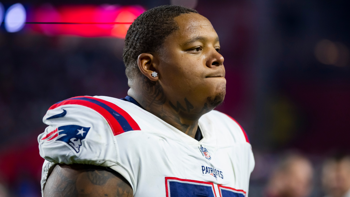 New England Patriots tackle Trent Brown