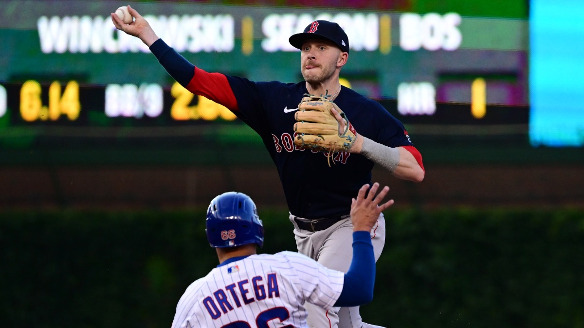 Boston Red Sox second baseman Trevor Story