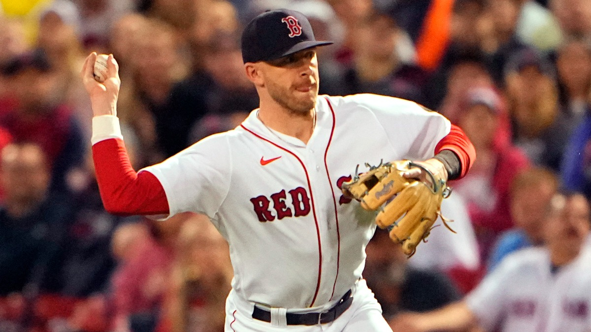 Boston Red Sox second baseman Trevor Story
