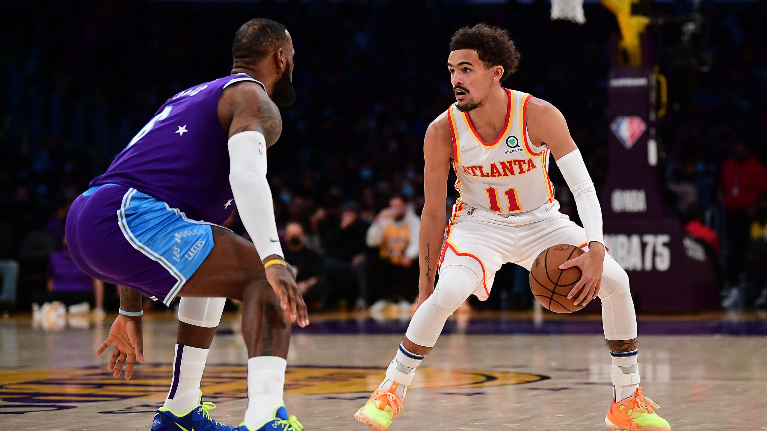 NBA: Atlanta Hawks at Los Angeles Lakers