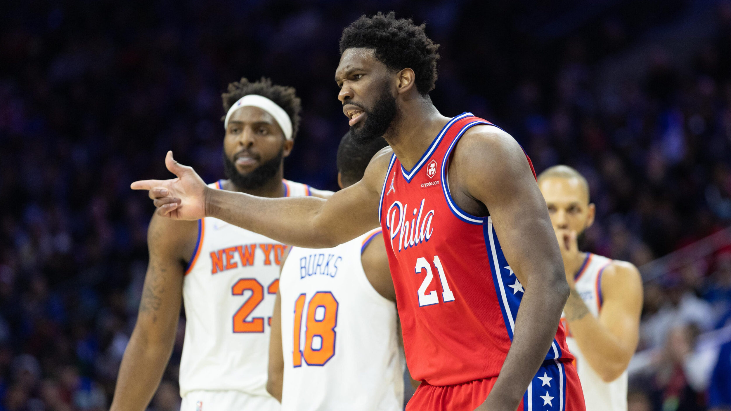 NBA: New York Knicks at Philadelphia 76ers