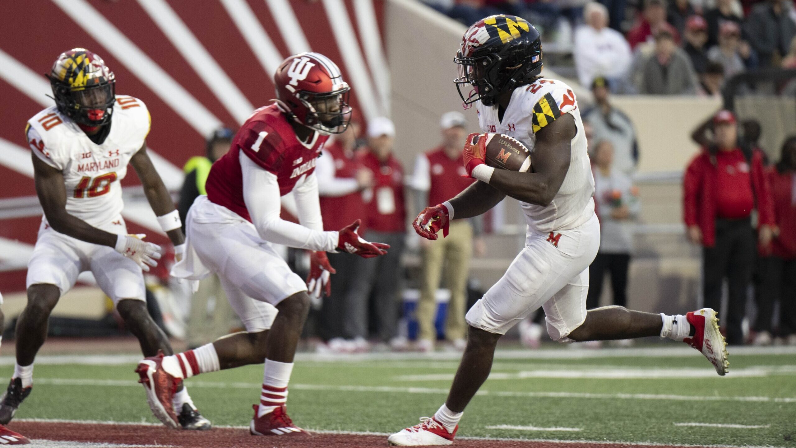NCAA Football: Maryland at Indiana