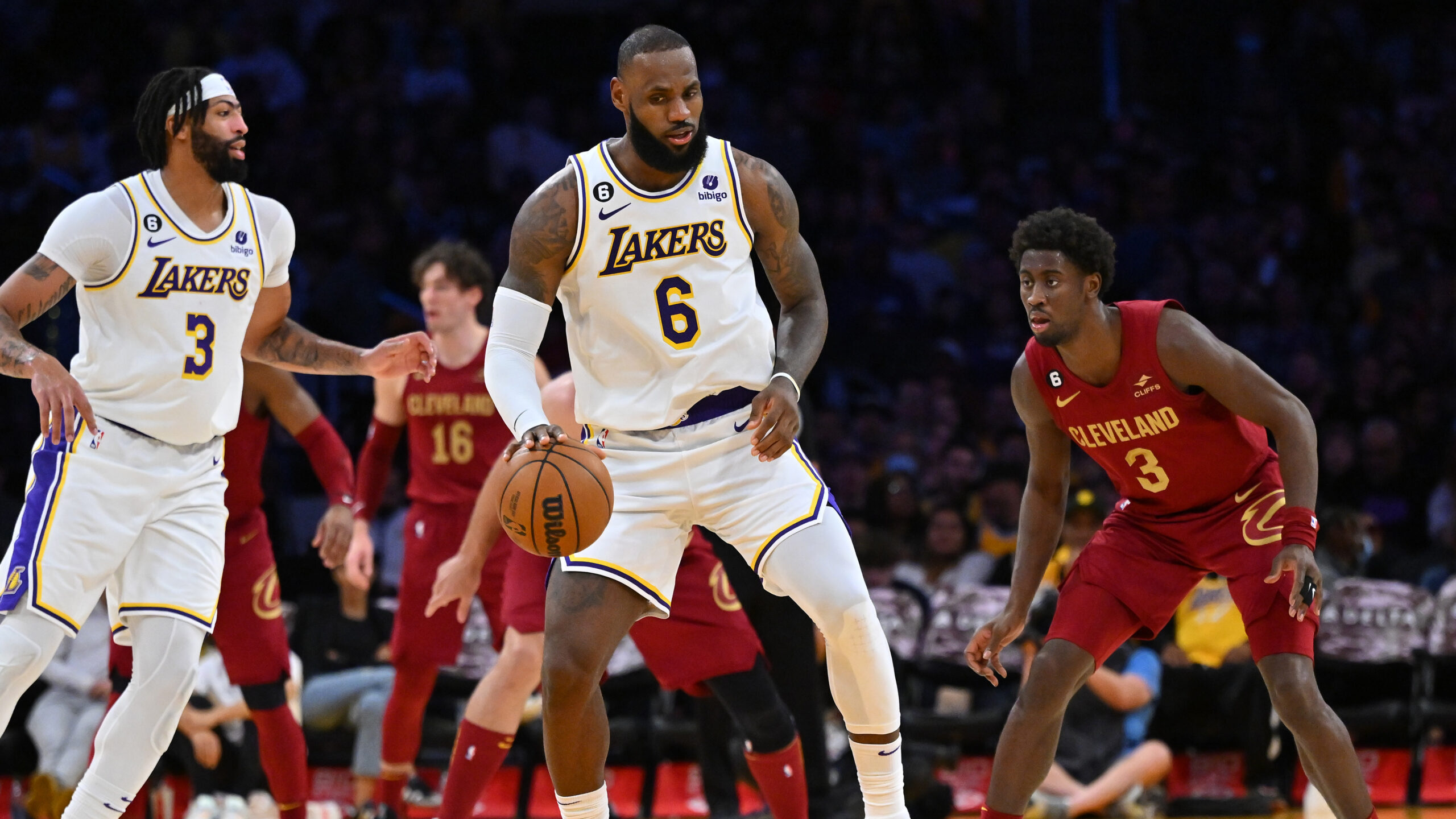 NBA: Cleveland Cavaliers at Los Angeles Lakers