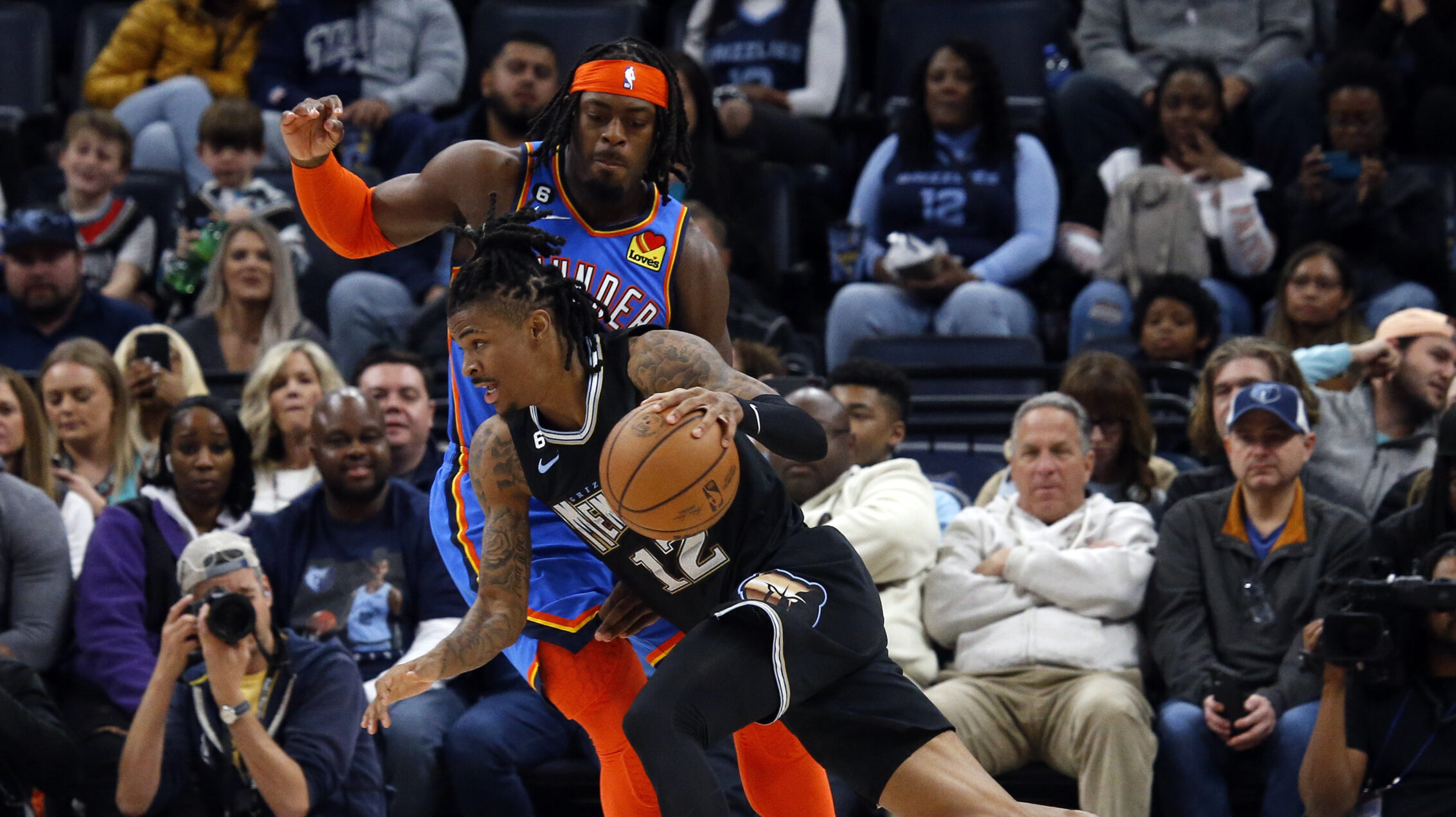 NBA: Oklahoma City Thunder at Memphis Grizzlies
