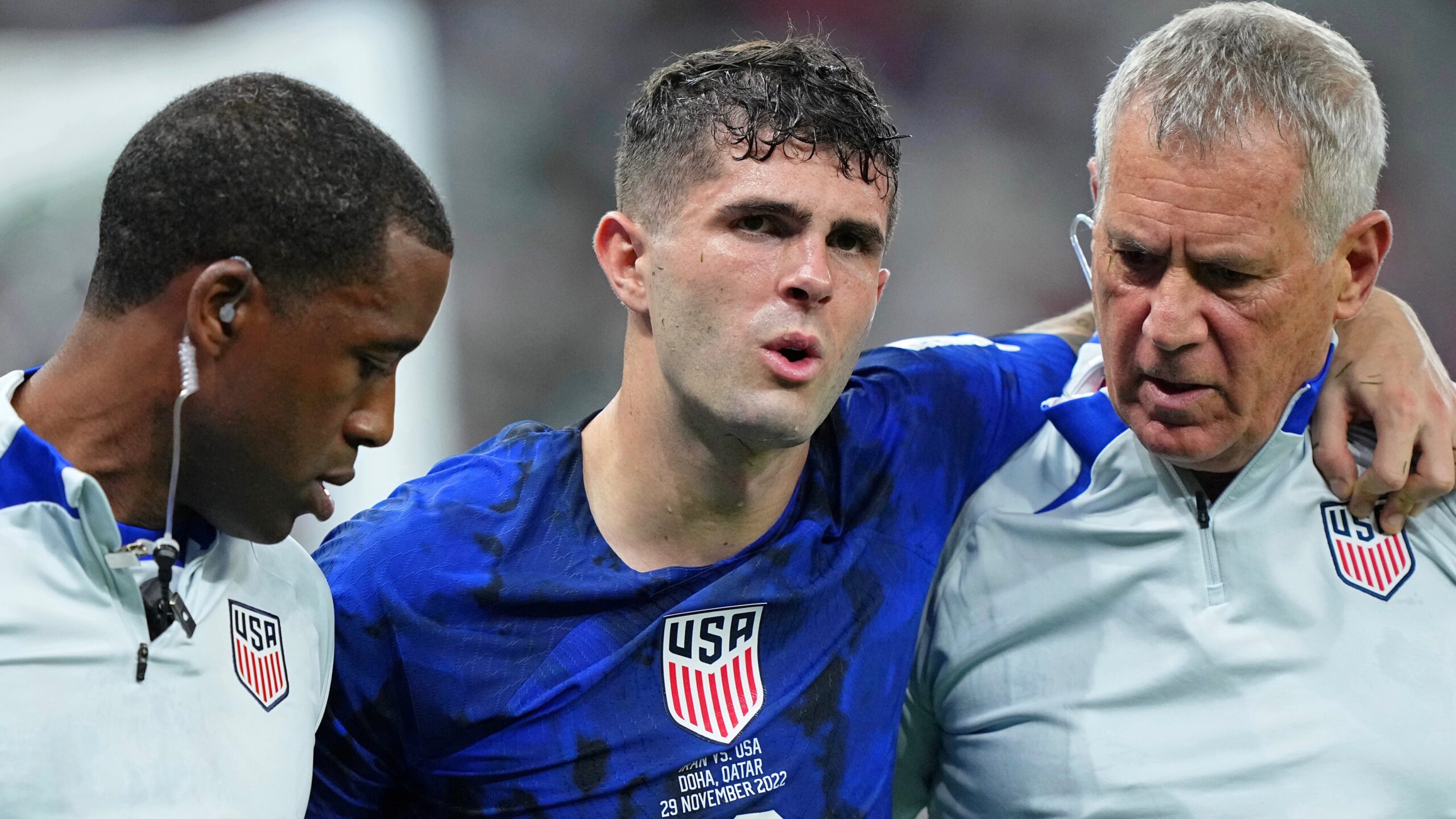 Soccer: FIFA World Cup Qatar 2022-Iran at USA