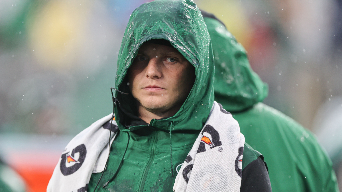 New York Jets quarterback Zach Wilson