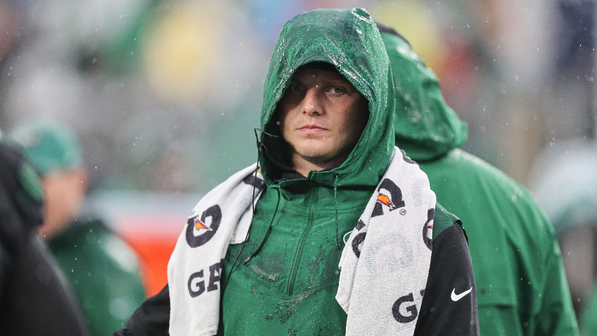 New York Jets quarterback Zach Wilson