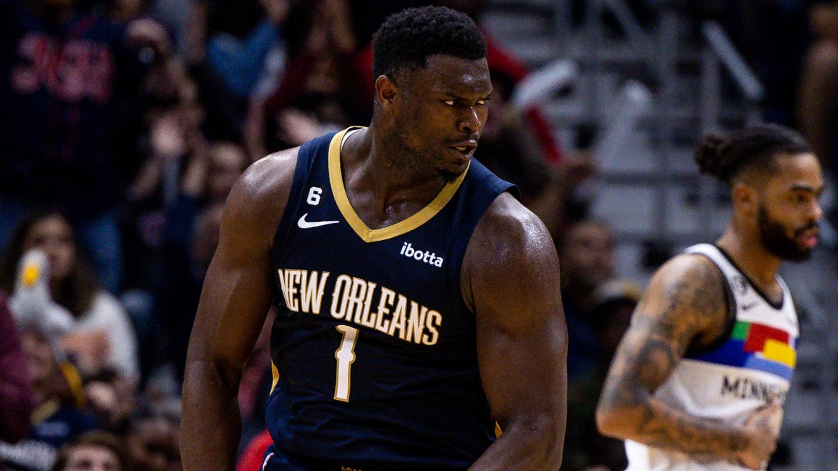 New Orleans Pelicans forward Zion Williamson