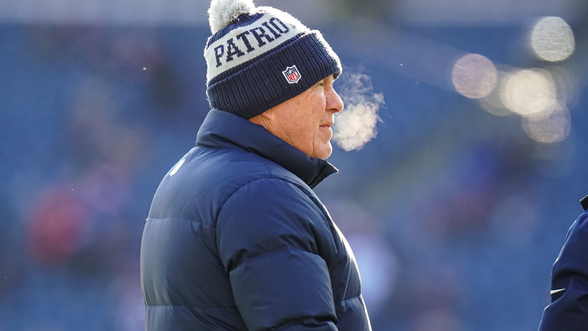 New England Patriots head coach Bill Belichick