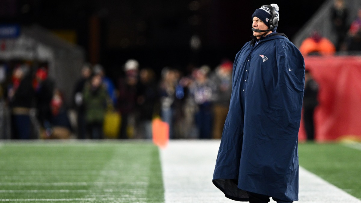 New England Patriots head coach Bill Belichick