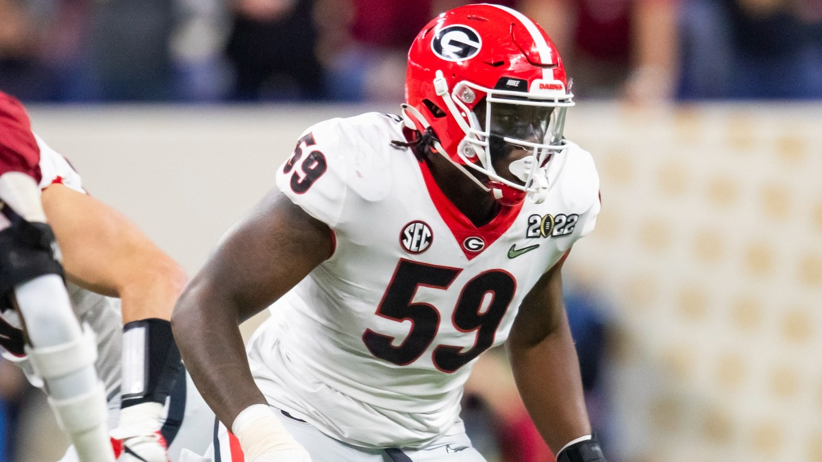 Georgia tackle Broderick Jones
