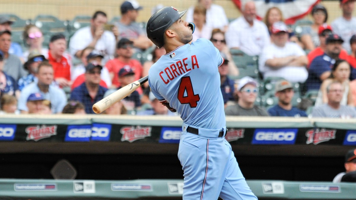 New York Mets infielder Carlos Correa