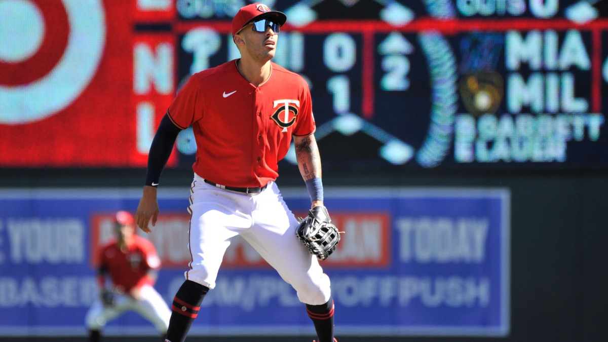 New York Mets infielder Carlos Correa