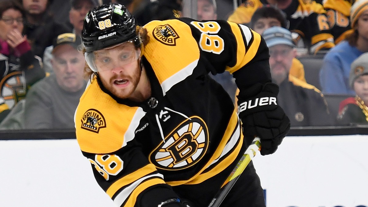 Boston Bruins right wing David Pastrnak