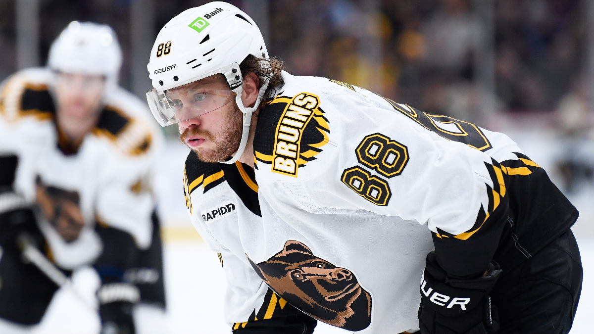 Boston Bruins right wing David Pastrnak