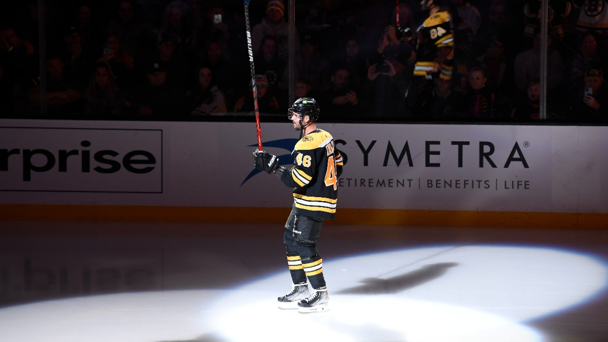 Boston Bruins center David Krejci