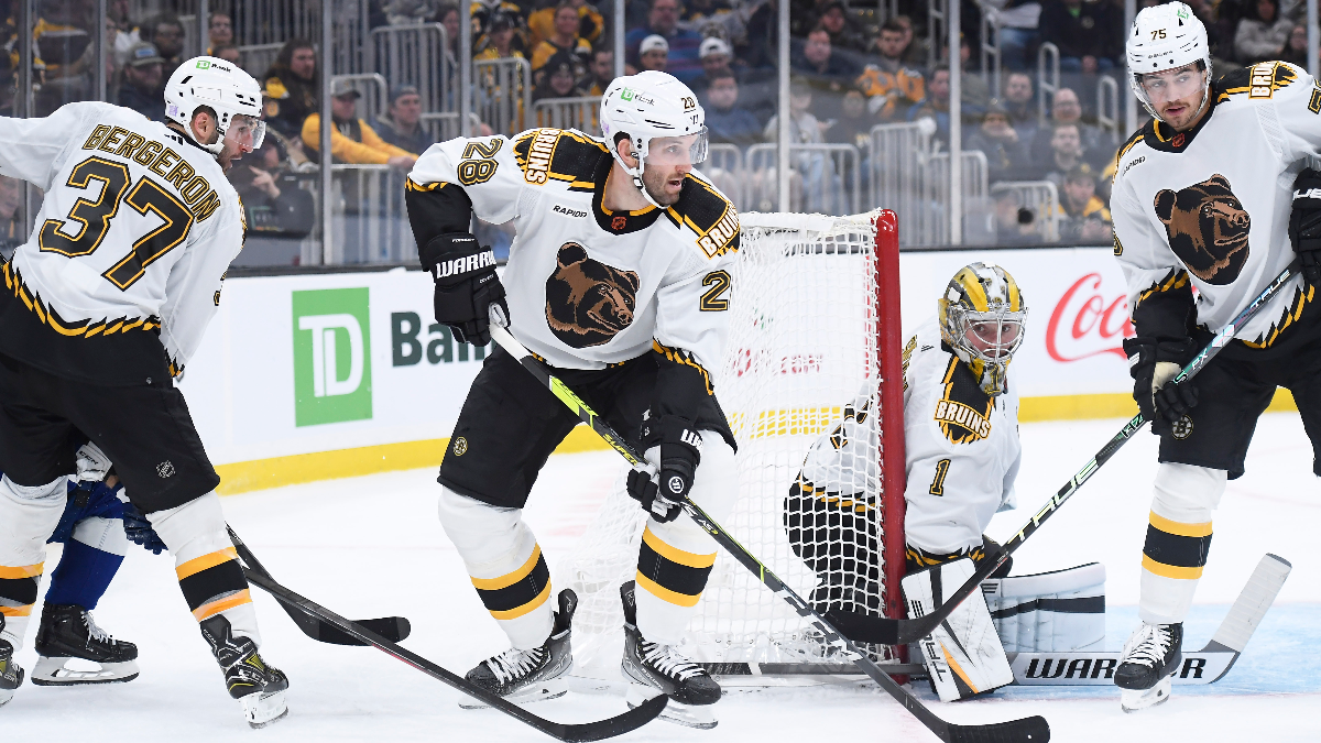 Boston Bruins defenseman Derek Forbort