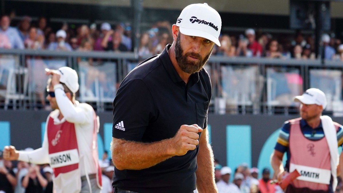 LIV golfer Dustin Johnson