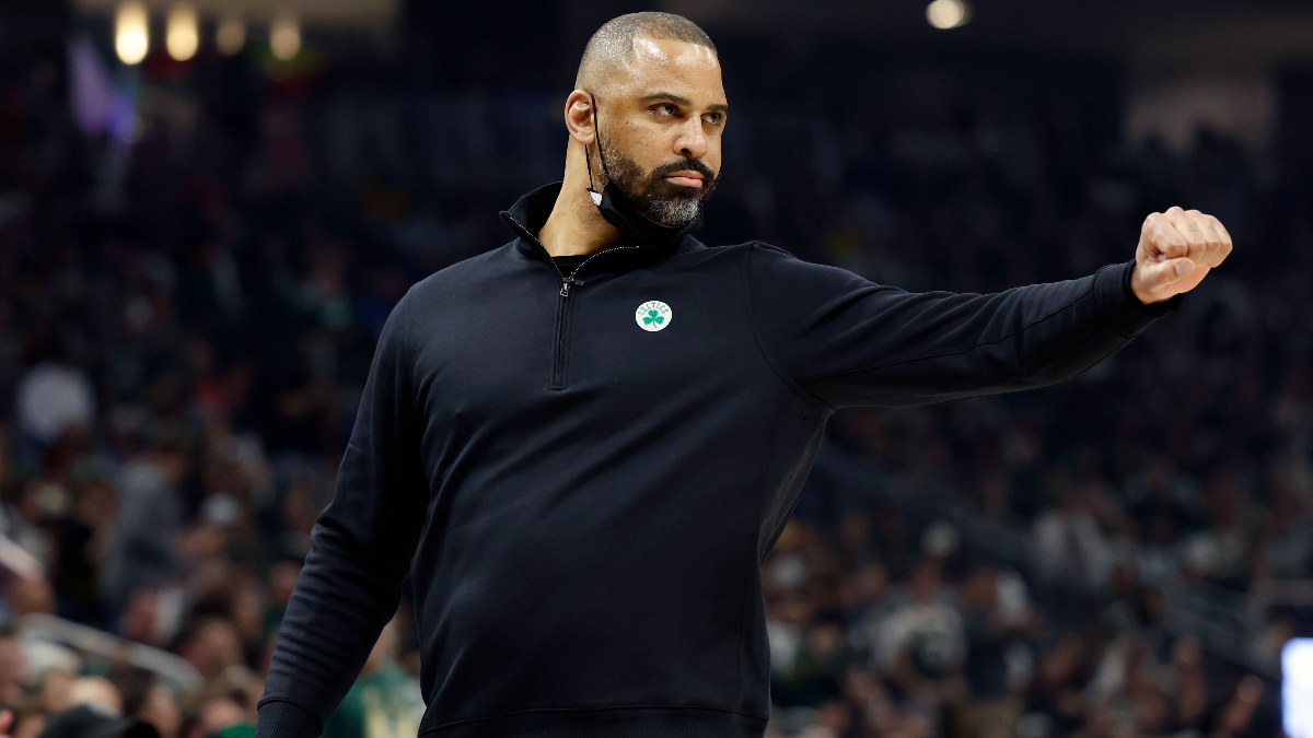 Suspended Boston Celtics head coach Ime Udoka