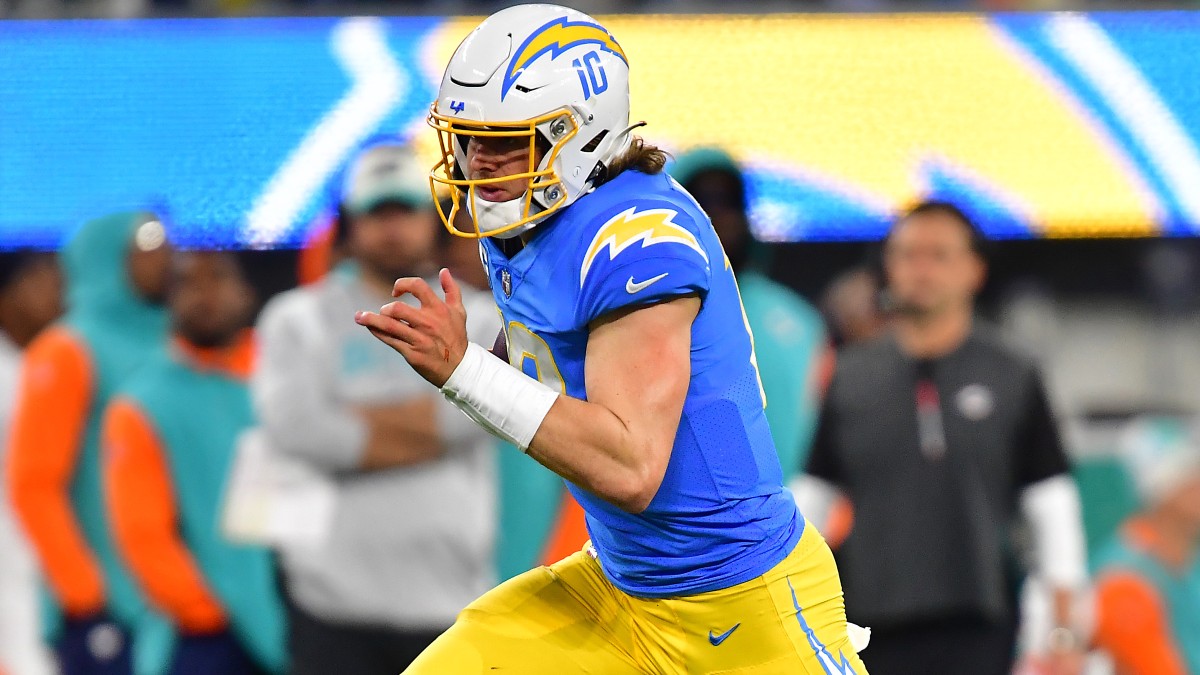Los Angeles Chargers quarterback Justin Herbert