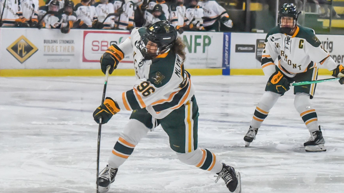 University of Vermont forward Natalie Mlynkova