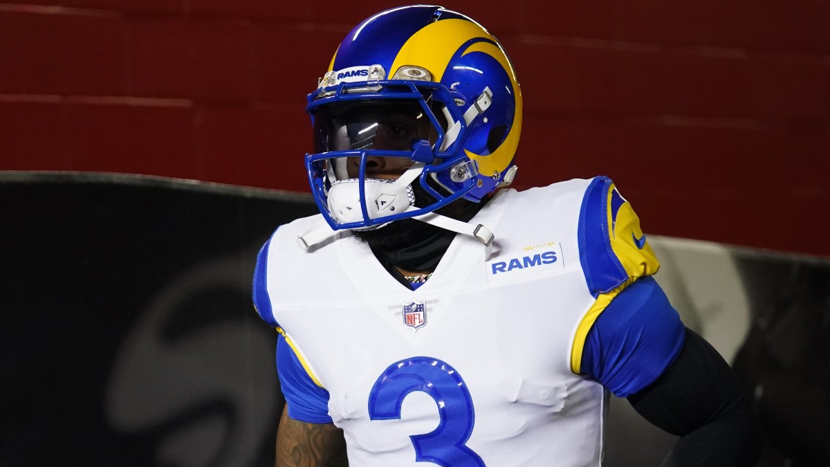 Free agent NFL wide receiver Odell Beckham Jr.