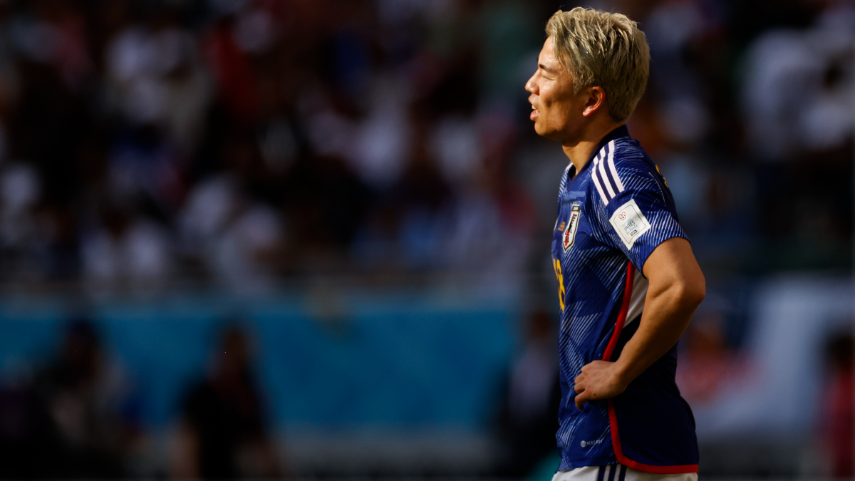 Japan forward Takuma Asano