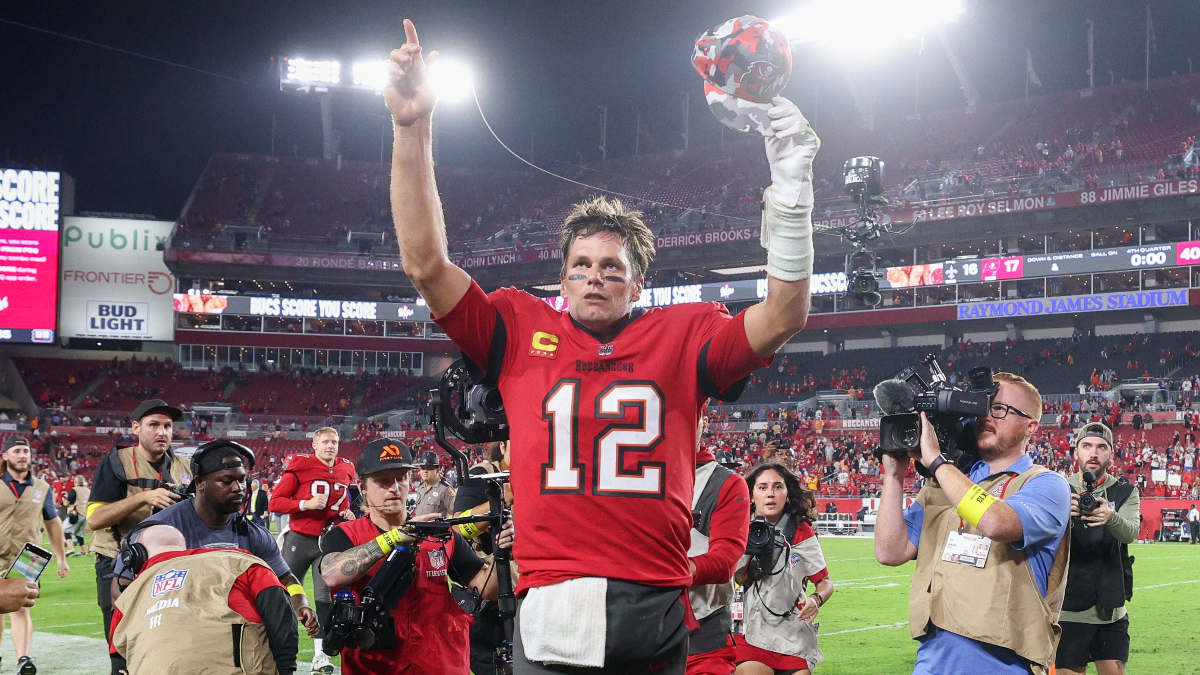 Tampa Bay Buccaneers quarterback Tom Brady