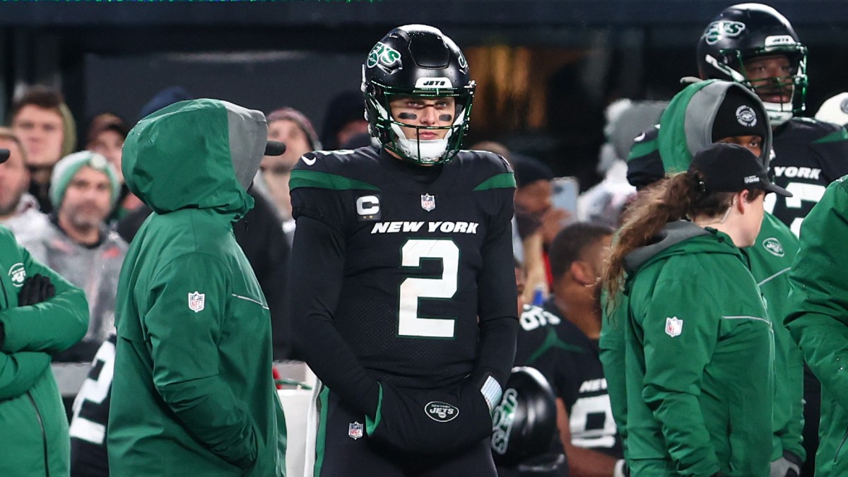 New York Jets quarterback Zach Wilson