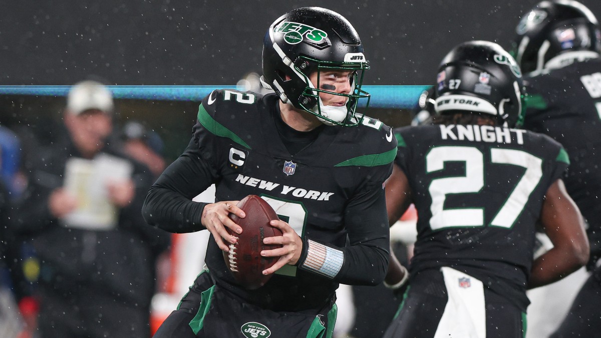 New York Jets quarterback Zach Wilson